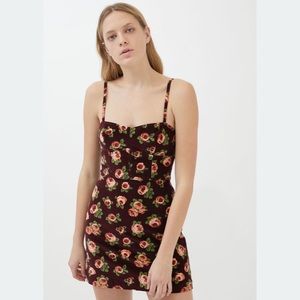 Urban Outfitters After All Corduroy Bustier Dress